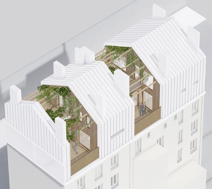 Construction d'un batiment de logements collectifs